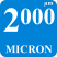 2000 MICRON