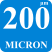 200 MICRON
